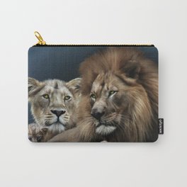 Lions Carry-All Pouch | Animal, Digital, Nature 