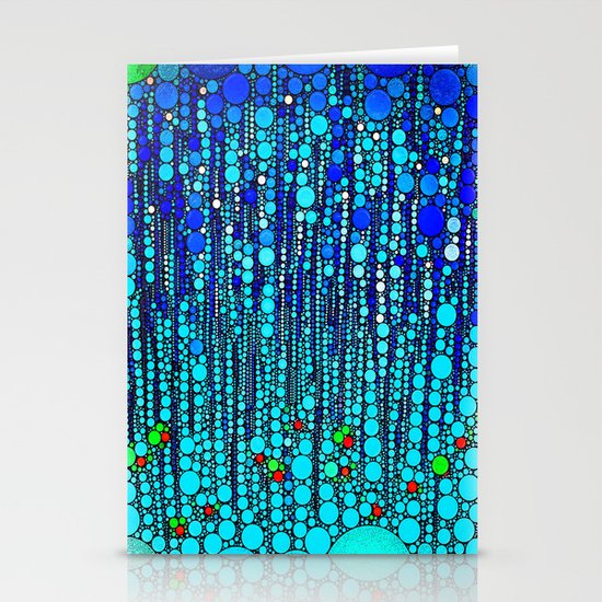 :: Blue Martini Celebration :: Stationery Cards