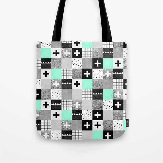 Squares 002 Tote Bag