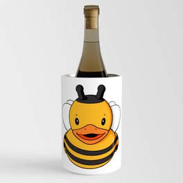 Bumblebee Rubber Duck Wine Chiller