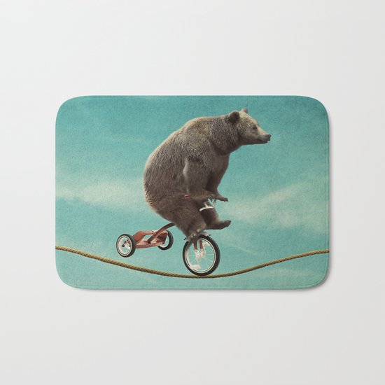 Balancing act Bath Mat