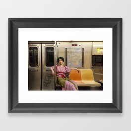 Ladies Who Commute III Framed Art Print