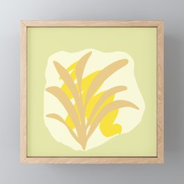 Lemon Juice Framed Mini Art Print
