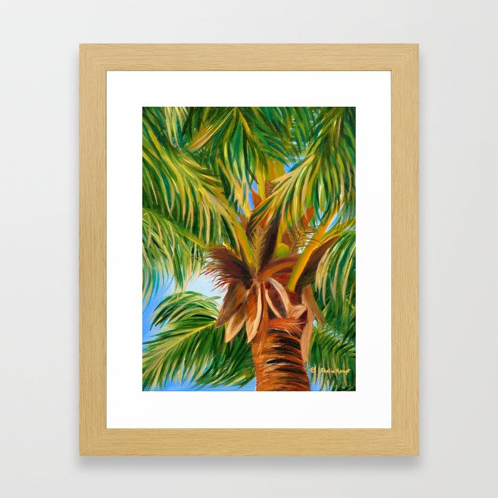 Majestic Palm Framed Art Print
