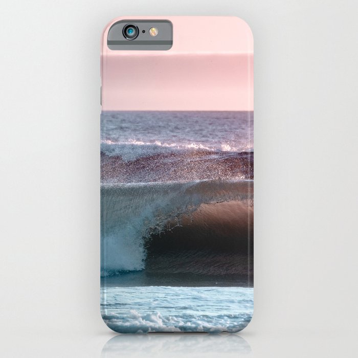Beach Adventure Summer Waves at Sunset IX iPhone Case