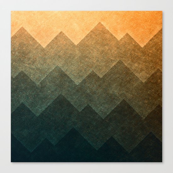 HillsHillsHills #3 Canvas Print