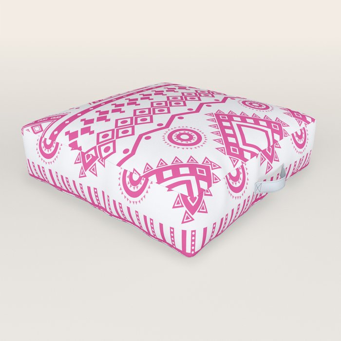 Pink aztec pillow best sale