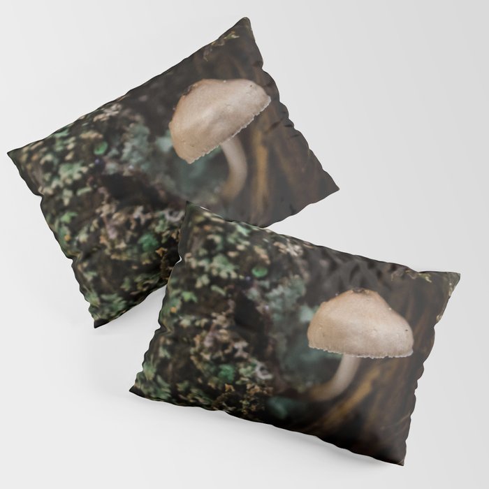 Mushroom in a Tree Pillow Sham