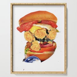 Burger & Roses · Yellow B Serving Tray