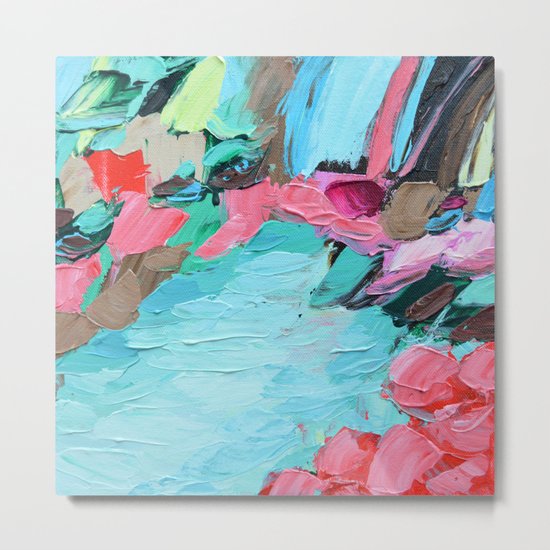 Tahitian Falls Metal Print