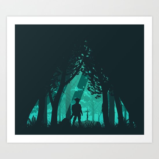 It's Dangerous To Go Alone Art Print