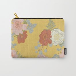 Bonjour in yellow Carry-All Pouch