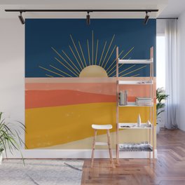 Here comes the Sun Wall Mural