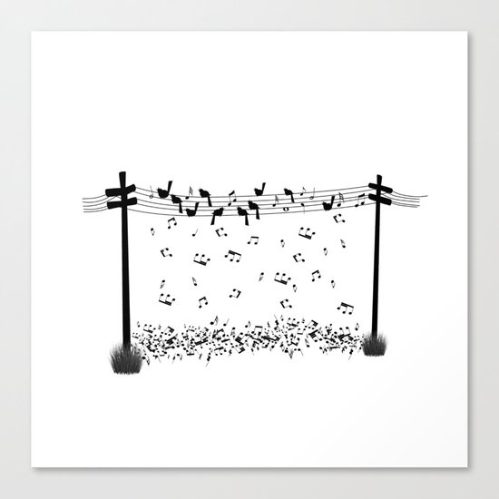Music note makers Canvas Print