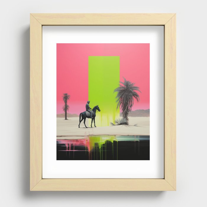 Neon West - S4 - 09 Recessed Framed Print