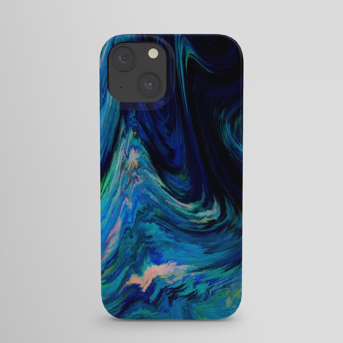 Free The Blue Melancholy iPhone Case