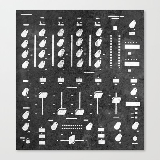 In the Mix Canvas Print