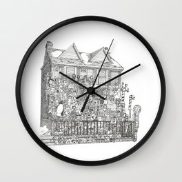 Leslieville Treasures Wall Clock