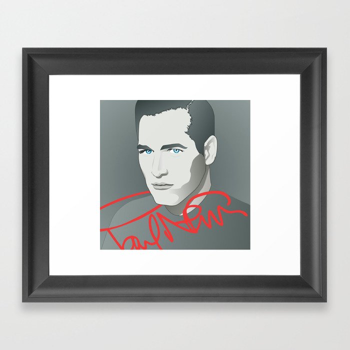 Paul Newman Framed Art Print