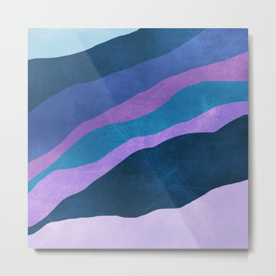 Stratum 7 Violet Breeze Metal Print