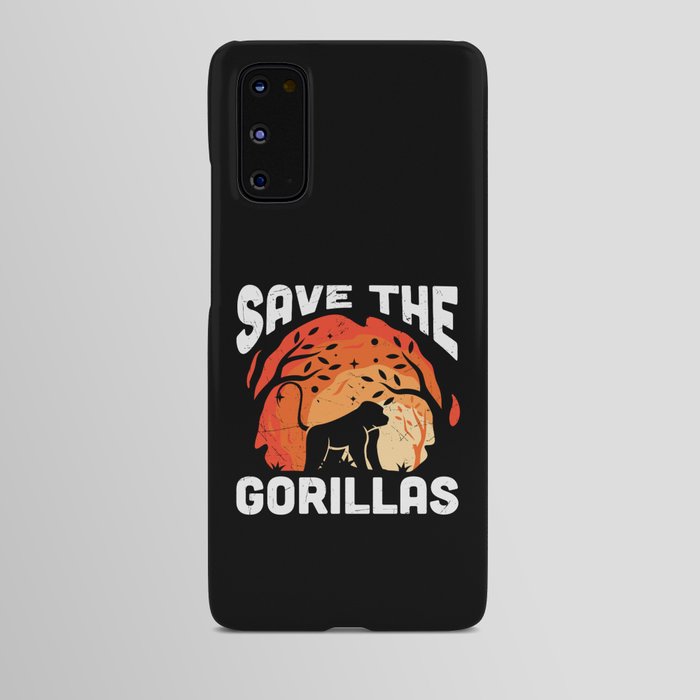 Save The Gorillas Android Case
