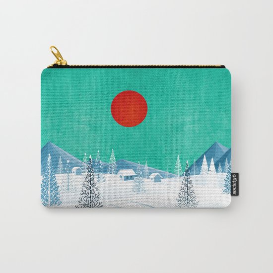 Winter Nature Carry-All Pouch