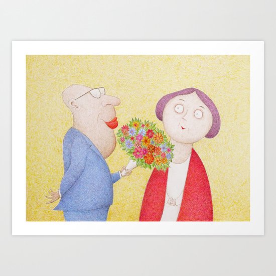 I Know You Still Love Me.... Art Print