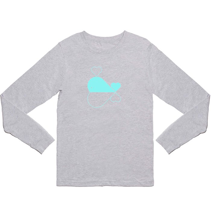 White Whale Long Sleeve T Shirt