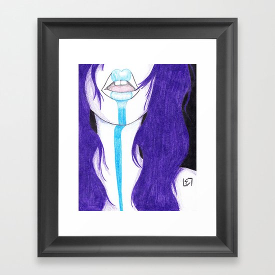 Deceit Framed Art Print