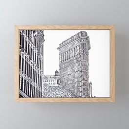 Flatiron, New York Framed Mini Art Print