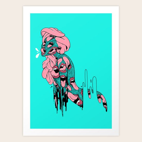 PSYCHEDELICK Art Print