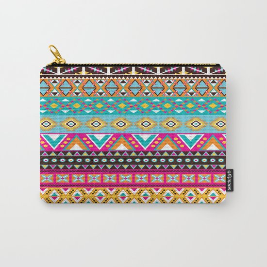 Aztec pattern Carry-All Pouch