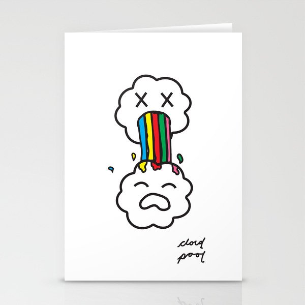 to much cloud  Stationery Cards