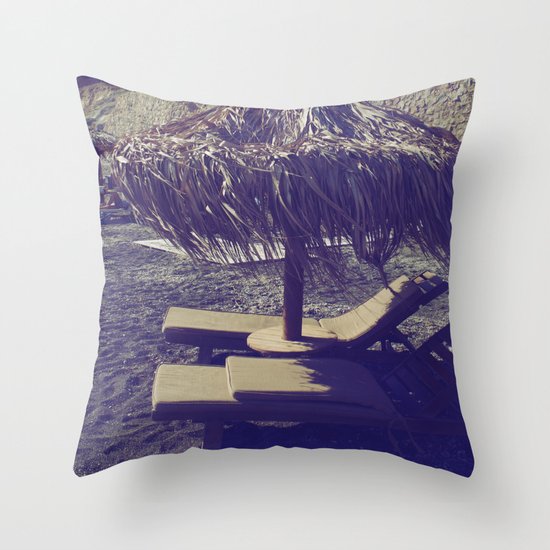 Private Paradise II Throw Pillow