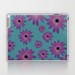 Pink Daisy Pattern  Laptop & iPad Skin