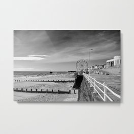 Bridlington Promenade  Metal Print | Promenade, Cloud, Northsea, Coastal, Eastriding, Beach, Outdoor, Holdernesscoast, Photo, Eastyorkshirecoast 