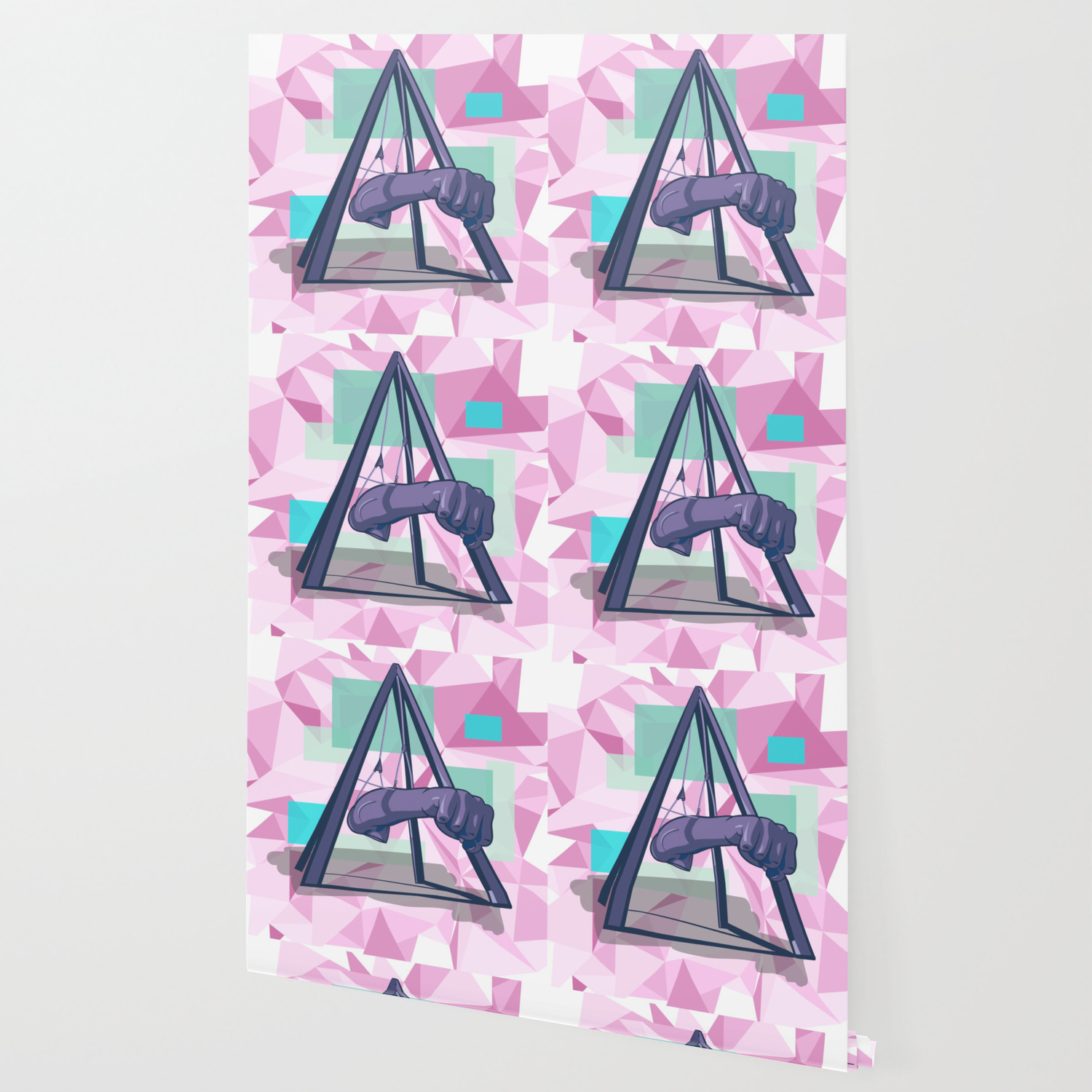 Detroit Landmark Series Fist Wallpaper By Missmoscato Society6