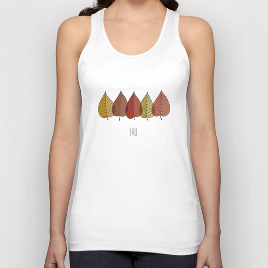Fall Colours Unisex Tank Top