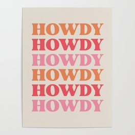 HOWDY Poster