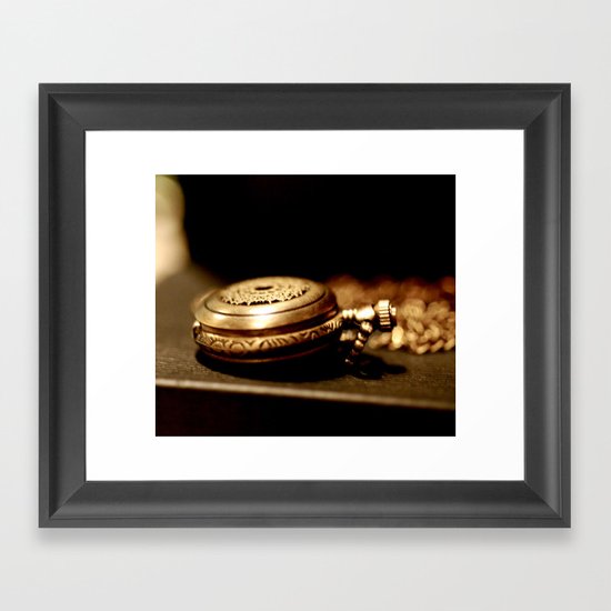 Time Framed Art Print