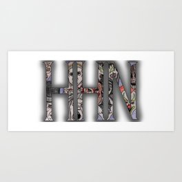 HHN: The Icon Years Art Print | Colored Pencil, Nights, Halloween, Icons, Movies, Drawing, Scary, Hhn, Curated 