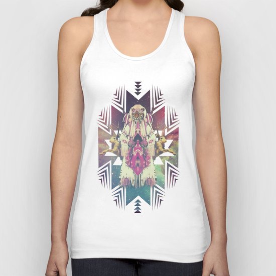 Tiger Chaman Unisex Tank Top