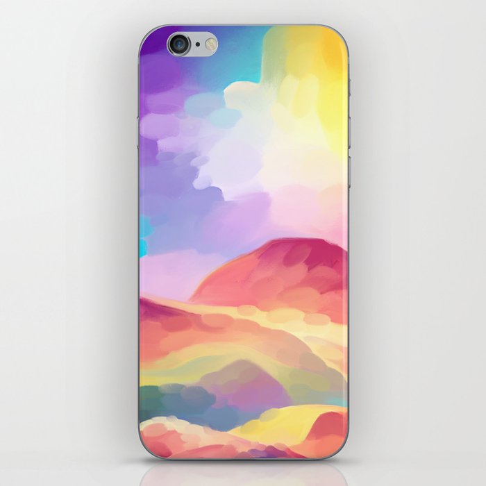 Dreamy Landscape Painting iPhone Skin