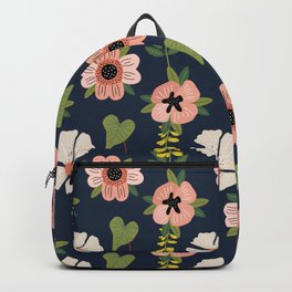 Lovely colorful flower pattern design for your home decor 4 Backpack