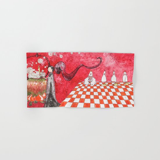 The Tale's Hens Hand & Bath Towel
