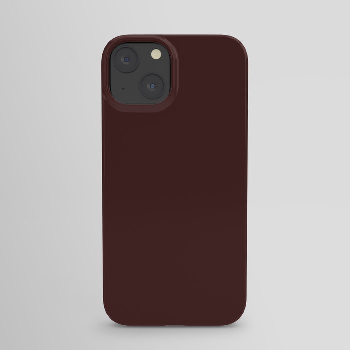 Cola Brown iPhone Case