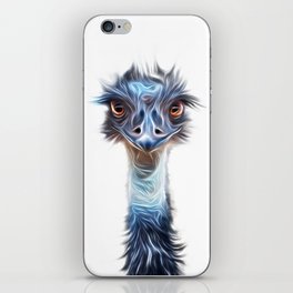 Luminous Emu Art iPhone Skin