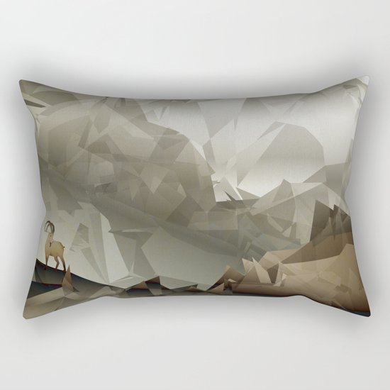 The Fortress Rectangular Pillow