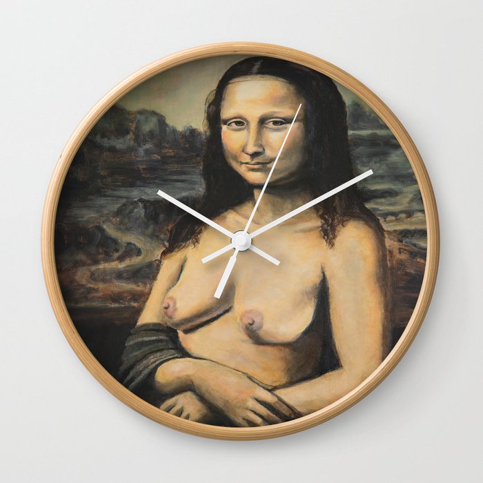 Moaner Lisa Wall Clock