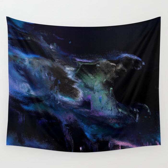 Noisewave1 Wall Tapestry